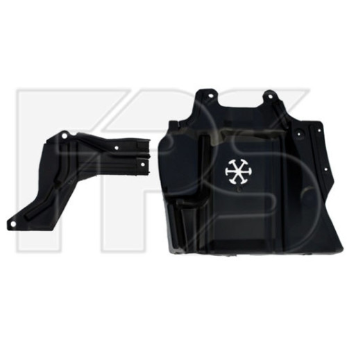 Боковий захист двигуна правий Mitsubishi Outlander 1 2003-2009 FPS MR974866