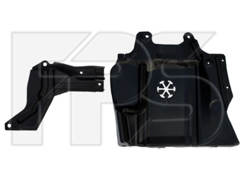 Боковий захист двигуна правий Mitsubishi Outlander 1 2003-2009 FPS MR974866