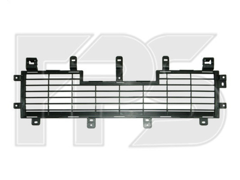 Решітка бампера середня Mitsubishi Pajero 4 (07-12) (FPS) 6402A123