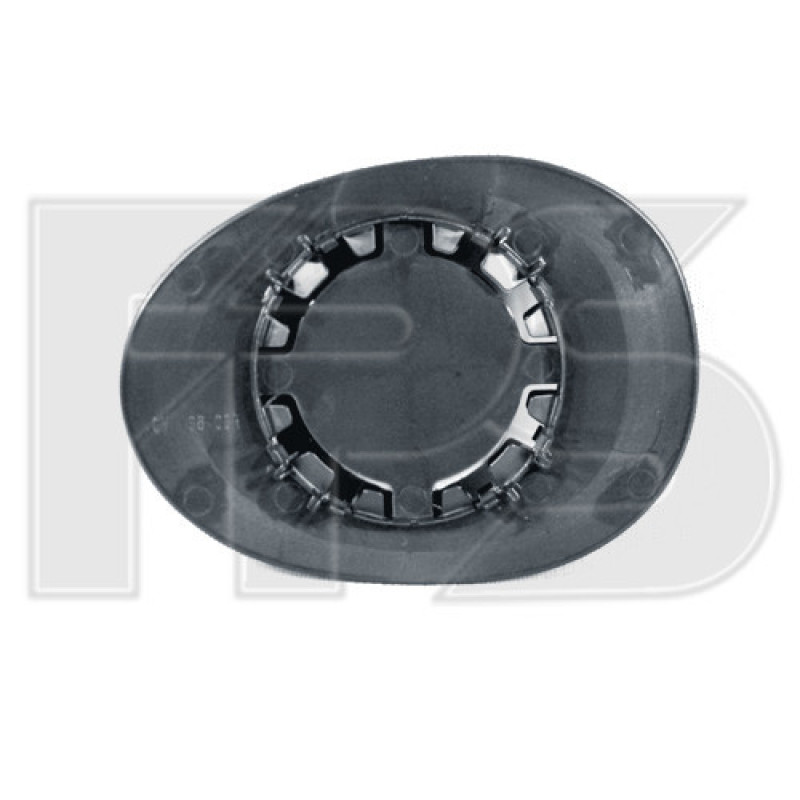 Вкладиш дзеркала правий (FPS) Peugeot 107 2005-2014 FP 5413 M12
