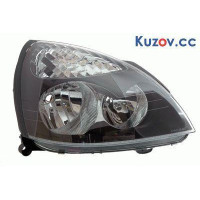 Фара Renault Clio 01-05 / Symbol 01-12 ліва (FPS) механічна, чорна 7701051769