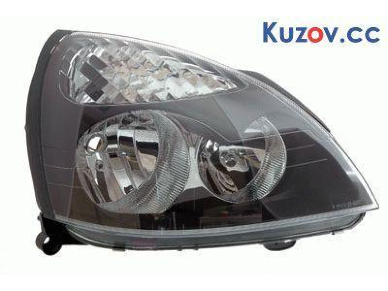 Фара Renault Clio 01-05 / Symbol 01-12 ліва (FPS) механічна, чорна 7701051769