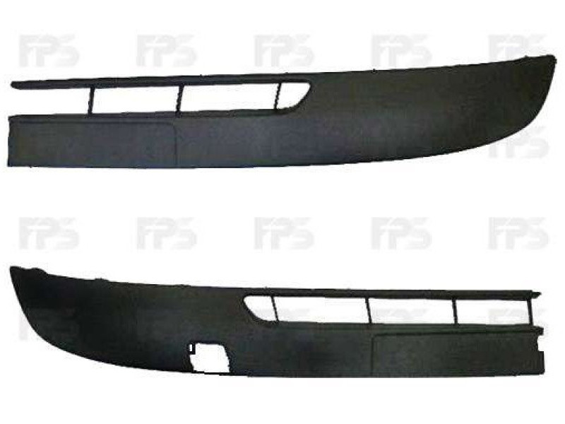 Молдинг переднього бампера Renault Kangoo 2 09-13 лівий правий (FPS) 7701478132
