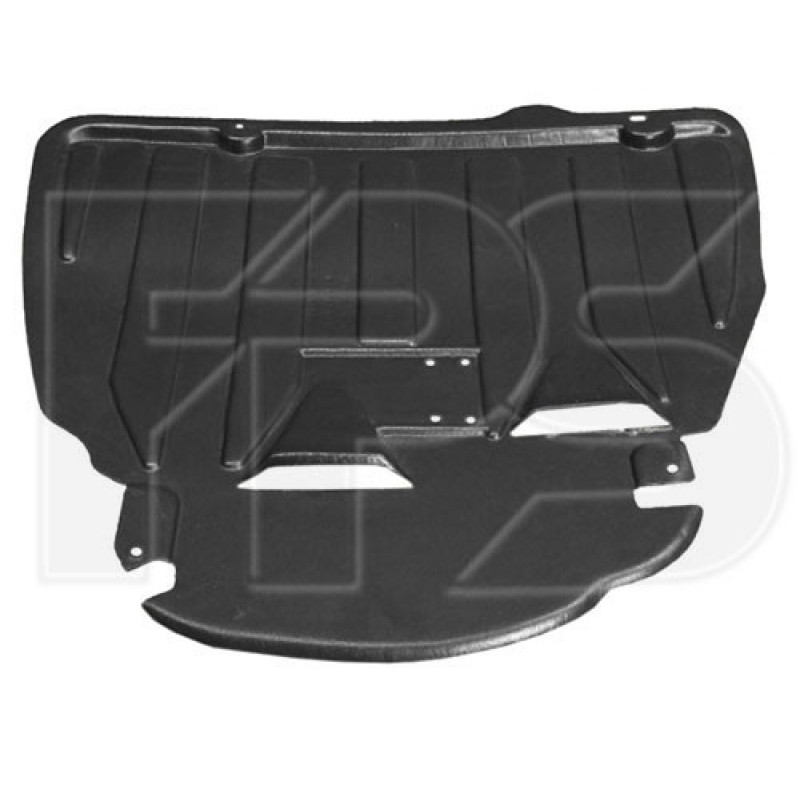 Захист двигуна передній пластик Renault Megane 3 кабріо 2009-2014 Тайвань 758900022R