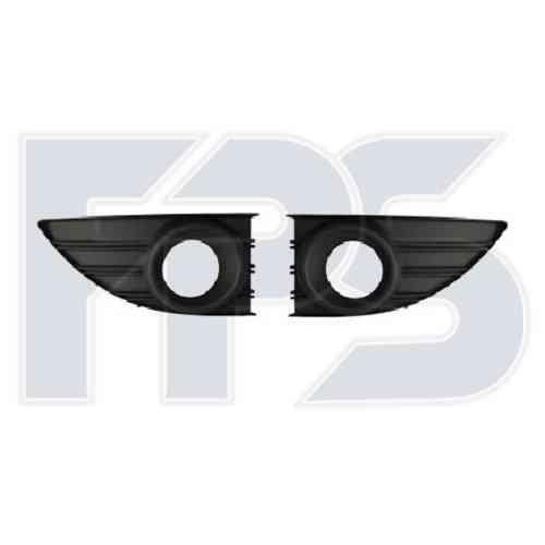 Решітка бампера Renault Fluence 09 - ліва (окуля. чорний) FPS 261521098R