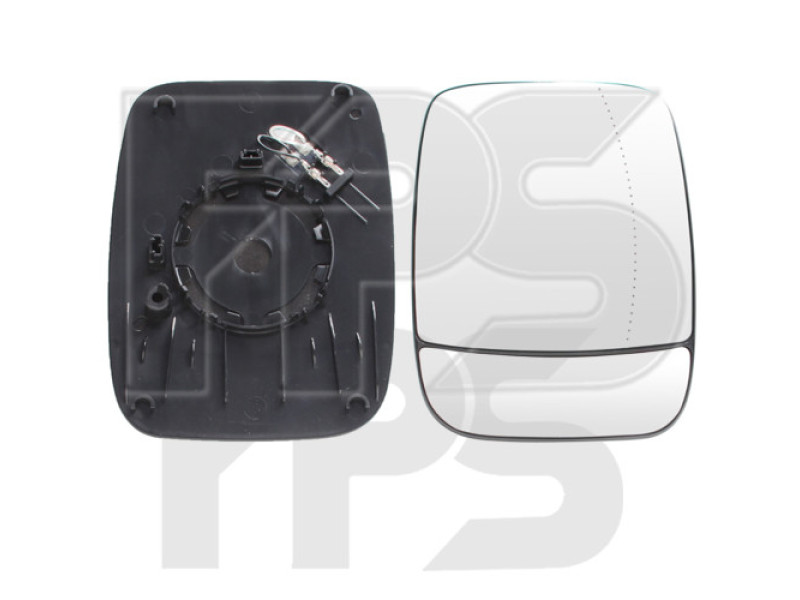 Вкладиш дзеркала лівий (FPS) Renault Trafic 2014- FP 5642 M11