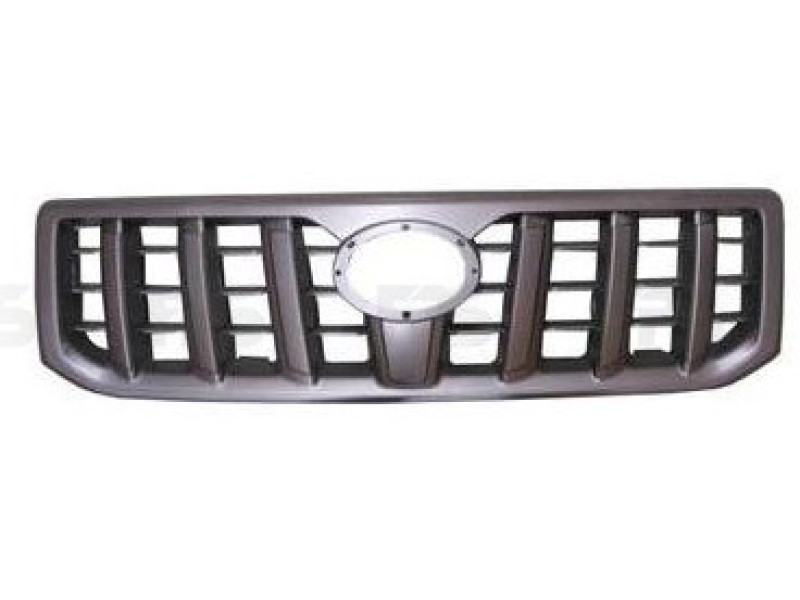 Решітка радіатора Toyota Land Cruiser Prado моделі j120 03-09 (FPS) металік/чорний 5310160310