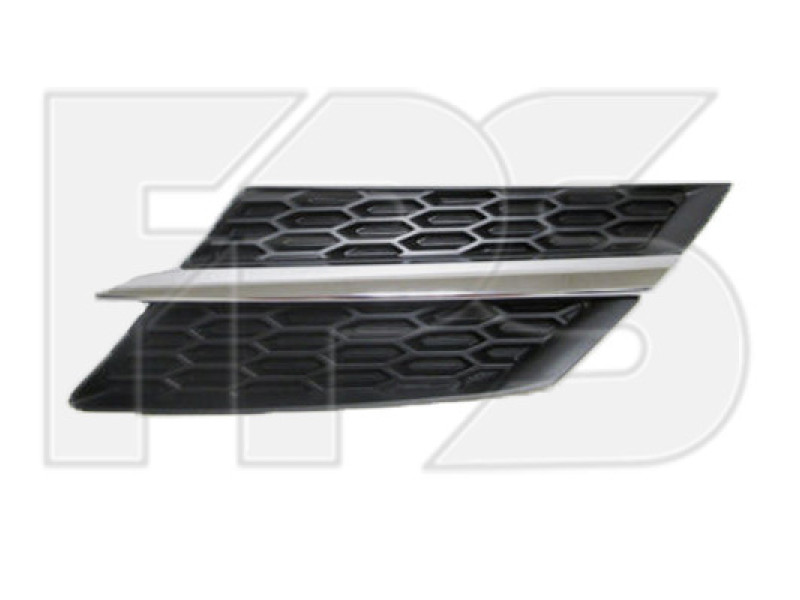 Решітка радіатора Toyota RAV4 13-15 права (FPS) 531050R010