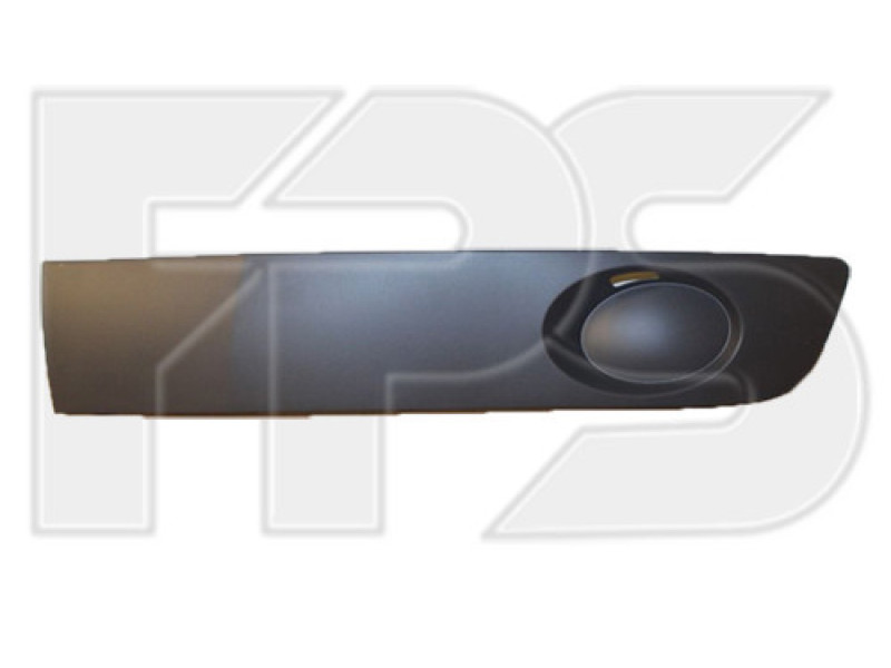 Решітка бампера права VW Transporter T5 10-15 (FPS) без отвору 7E08074907G9