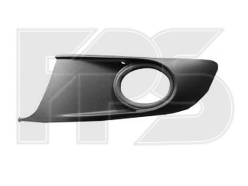 Решітка бампера VW Caddy 11-15 права (FPS) з отв. під 2K5853666A