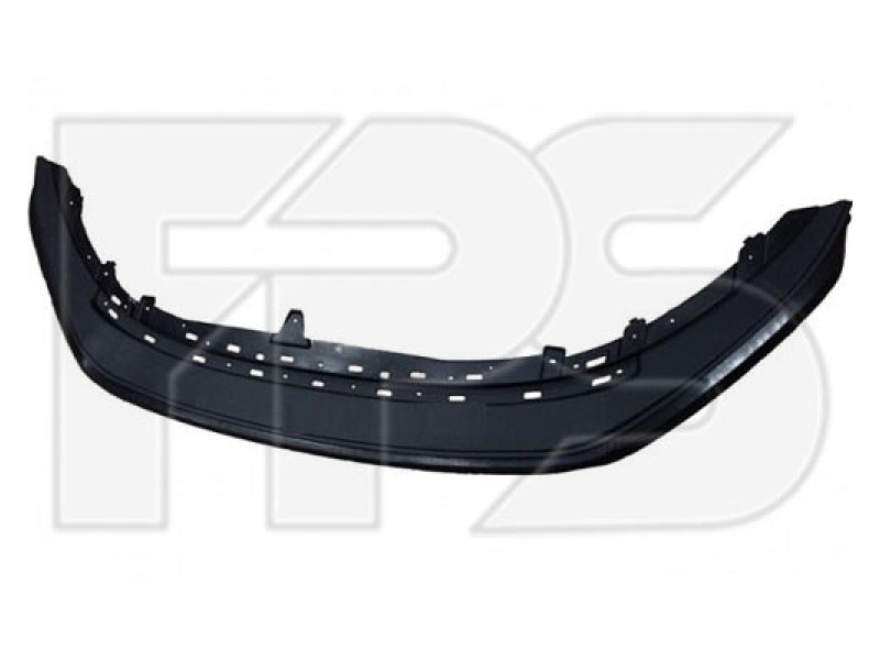 Спойлер переднього бампера VW Polo Sedan 2009-2015 FPS 6RU805915