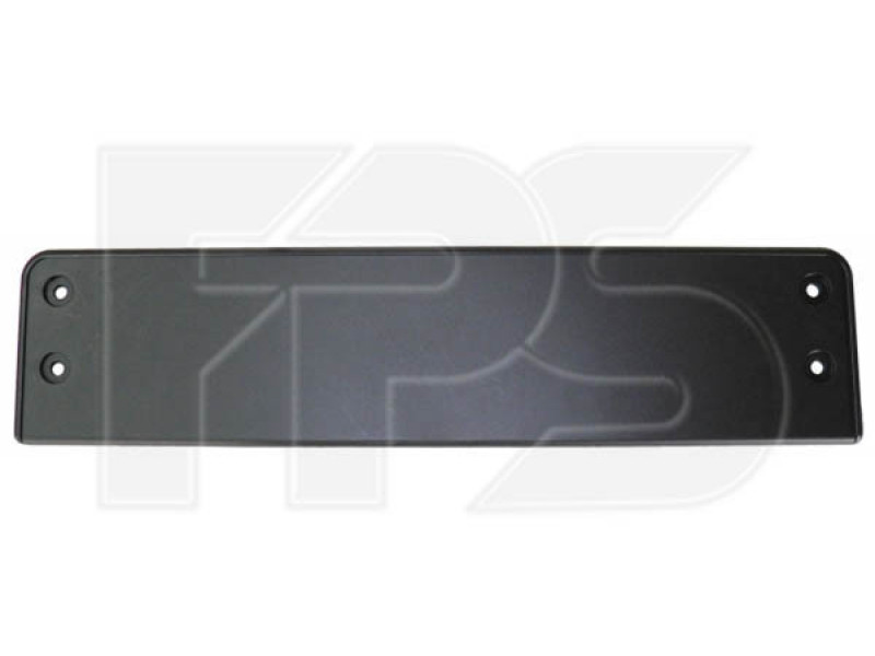 Накладка переднього бампера під номерний знак VW Passat B8 15-19 (FPS) 3G08072879B9