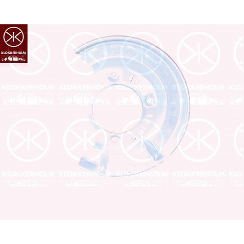 Захист гальмівного диска передній правий Toyota Yaris 1999-2006 Klokkerholm