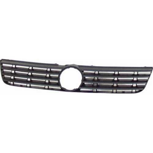 Решітка радіатора VW Passat B5 1997-2000 чорна, без хром накладок FPS 3B0853653C