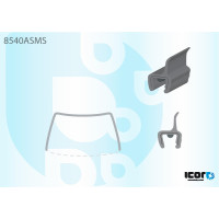 Ущільнювач лобового скла (молдинг) Audi A6 C4, Audi 100 C4 1991-1997