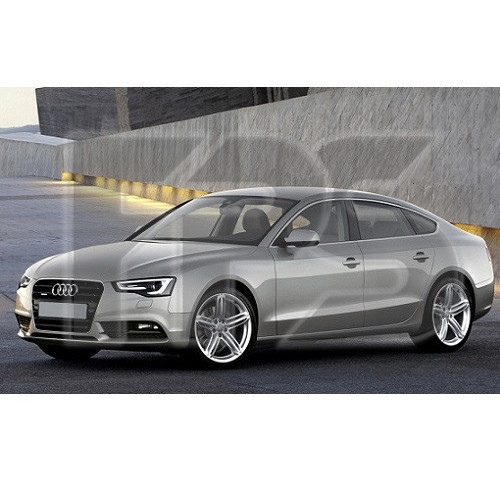 Скло дверне заднє праве Audi A5 B8 07-16 (Sekurit)