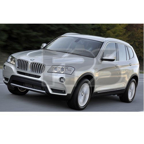 Скло дверне заднє BMW X3 F25 13 - праве (XYG)