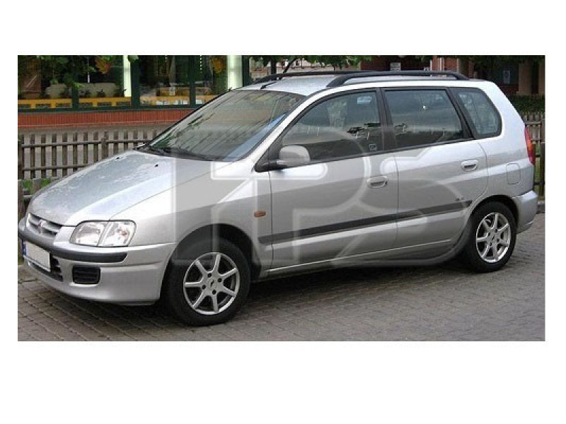 Скло задніх дверей Mitsubishi Space Star 02-05 ліве (XYG)