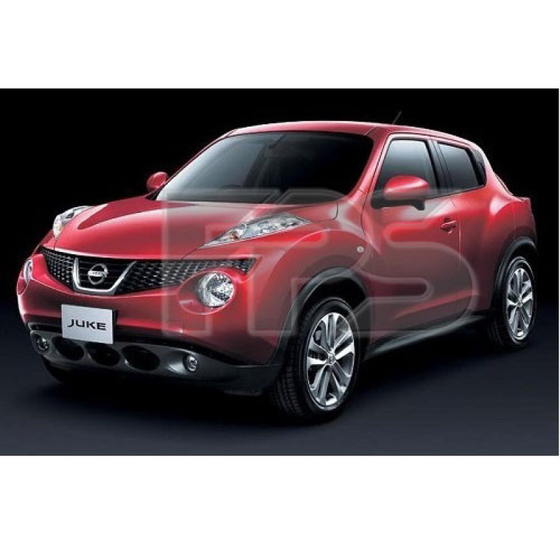 Скло задніх дверей праве Nissan Juke 1 10-19 (Sekurit)