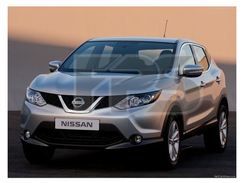 Скло дверне заднє ліве Nissan Qashqai J11 14-21 (XYG)