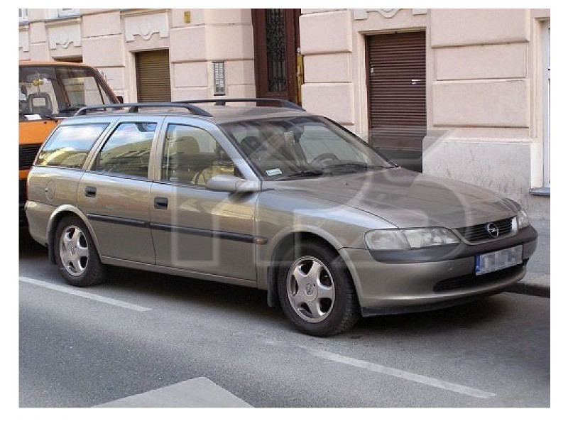 Скло задньої двері Opel Vectra B універсал 95-02 ліве (XYG)