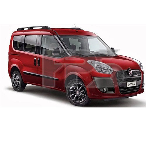 Скло дверне переднє ліве Fiat Doblo 10 - (XYG)