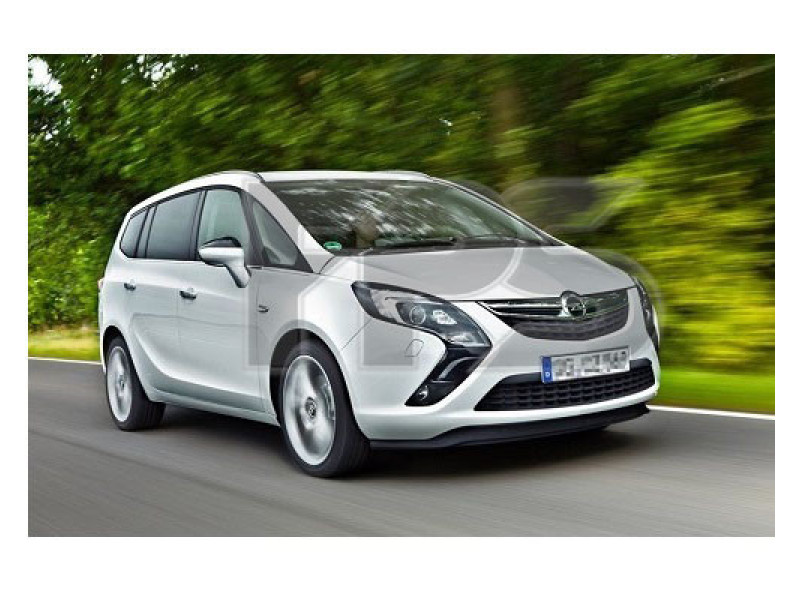 Скло дверне переднє ліве Opel Zafira 3 12-19 (XYG)