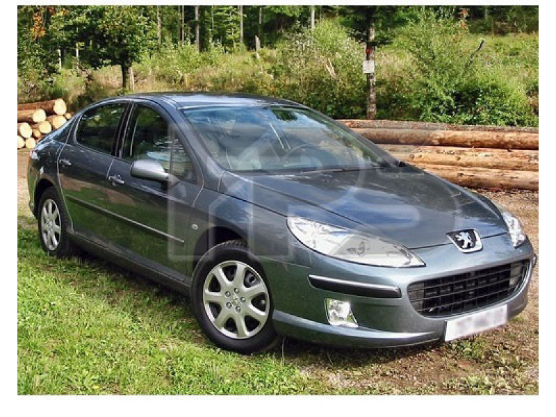 Скло бокове переднє Peugeot 407 04-10 праве (XYG)