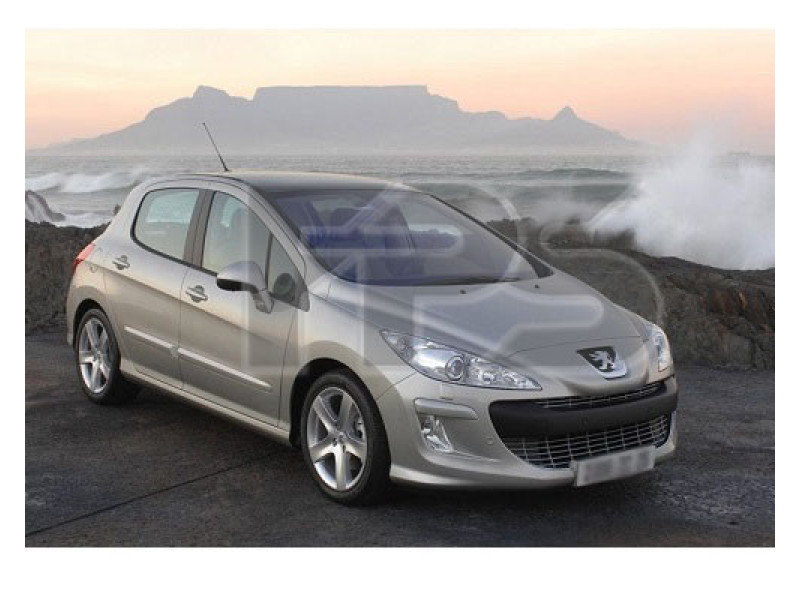 Скло задніх дверей Peugeot 308 08-13 праве (XYG)