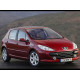 Бічне скло задньої двері Peugeot 307 01-07 ліве (XYG)