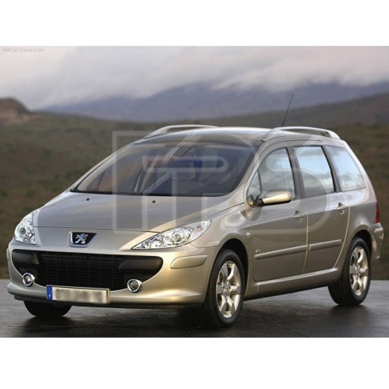 Бічне скло задньої двері Peugeot 307 універсал 01-07 ліве (XYG)