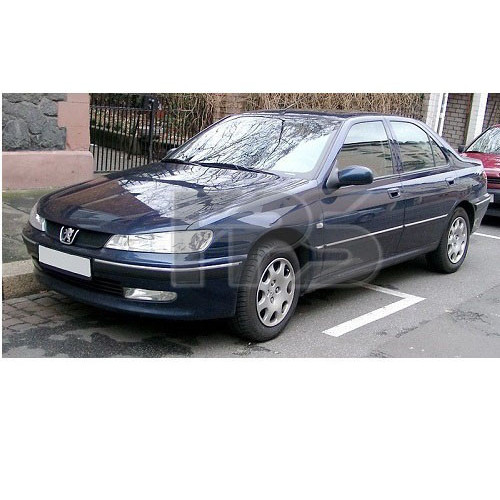 Скло бокове переднє Peugeot 406 95-03 ліве (Armourplate)