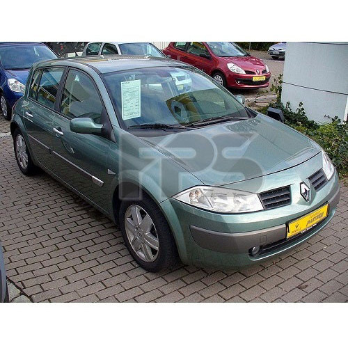 Бічне скло задньої двері Renault Megane 2 хетчбек 2003-2008 ліве (SEKURIT)