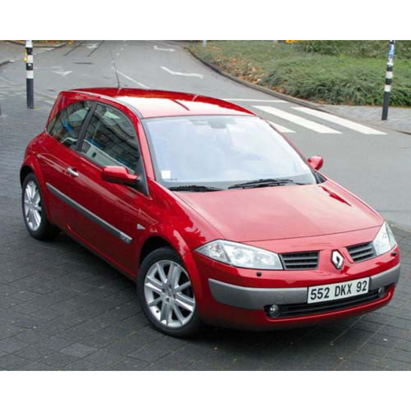 Бічне скло передніх дверей Renault Megane 2 3 дв. хетчбек 03-08 праве (SEKURIT)