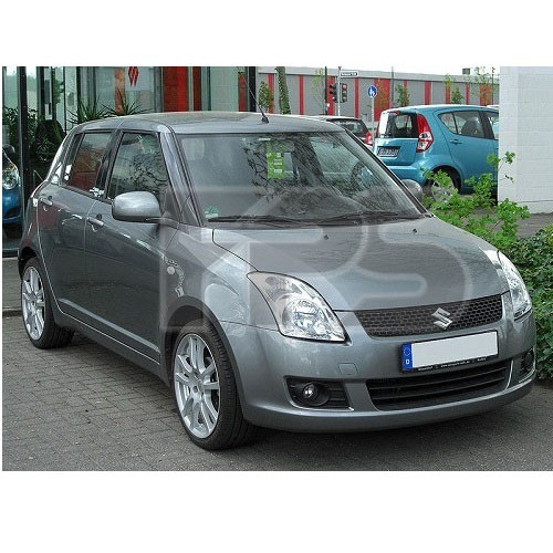 Бічне скло задньої двері, форточка Suzuki Swift 2005-2010 ліве (Sekurit)