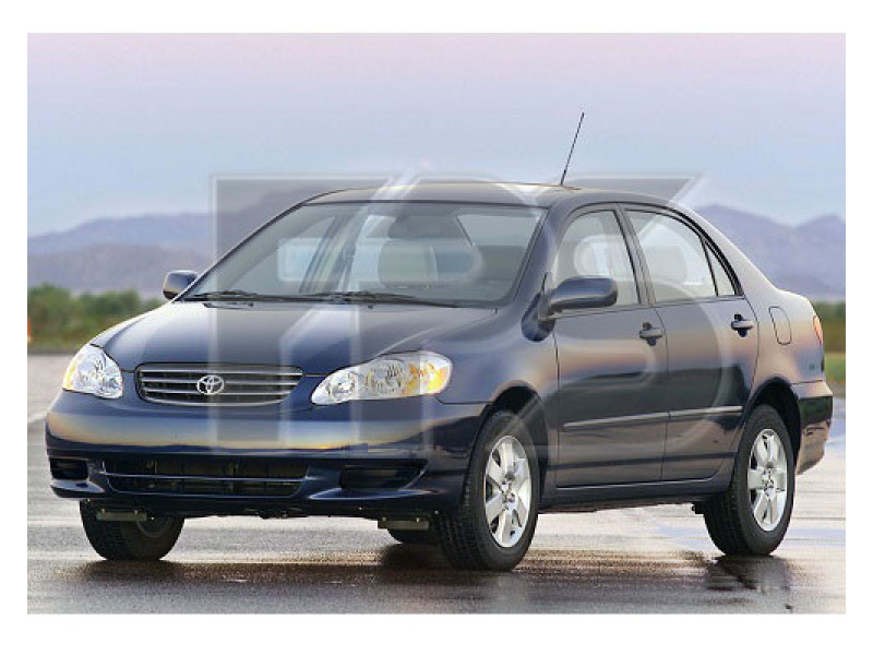 Скло дверне переднє праве Toyota Corolla E12 02-07, BYD F3 06-13 (XYG)