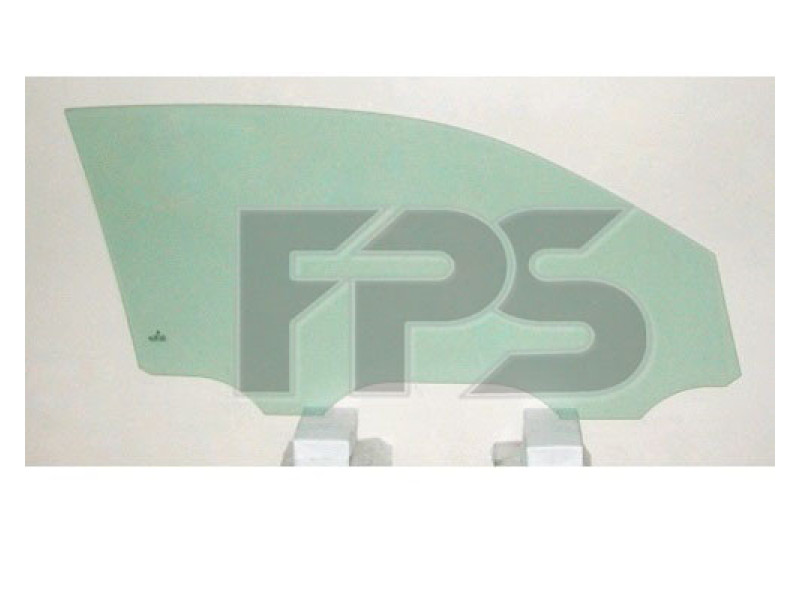 Скло бокове переднє VW Polo 4 HB 02-09 праве (Sekurit) 3 двері