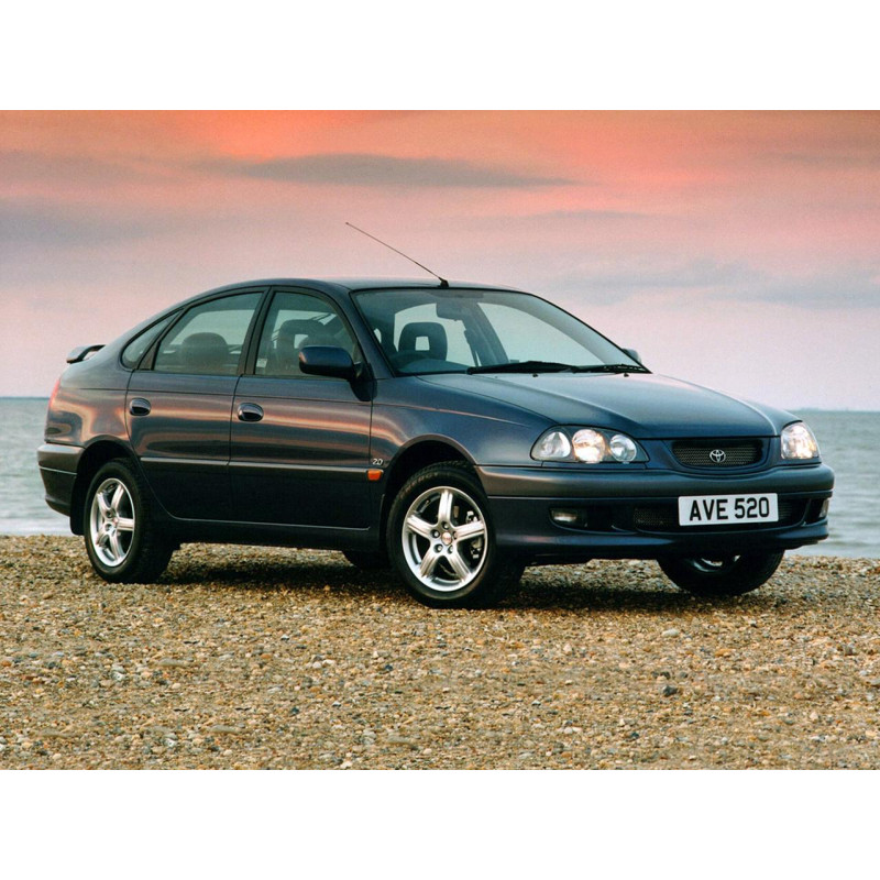 Скло задніх дверей Toyota Avensis хетчбек 97-03 ліве (Toyota)