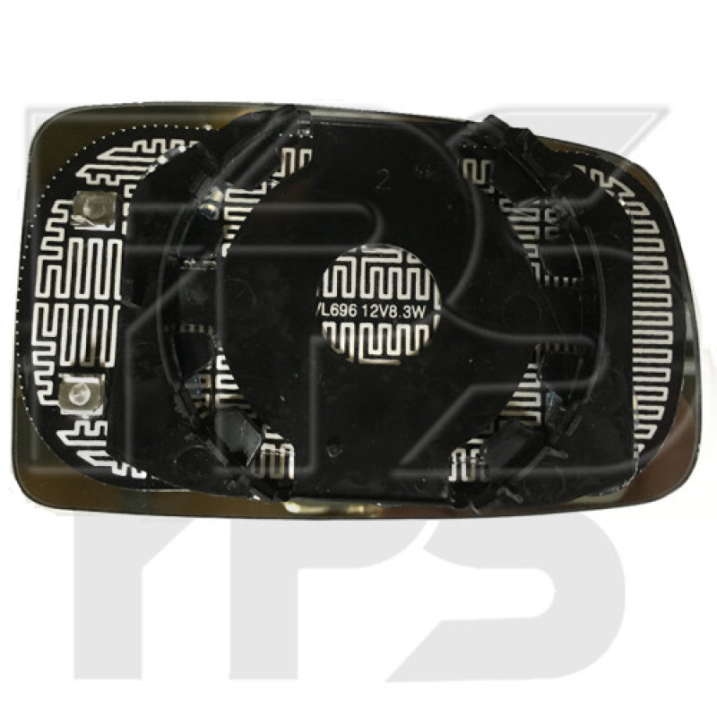 Вкладиш дзеркала правий Fiat Panda 2003-2009 FPS FP 2614 M02