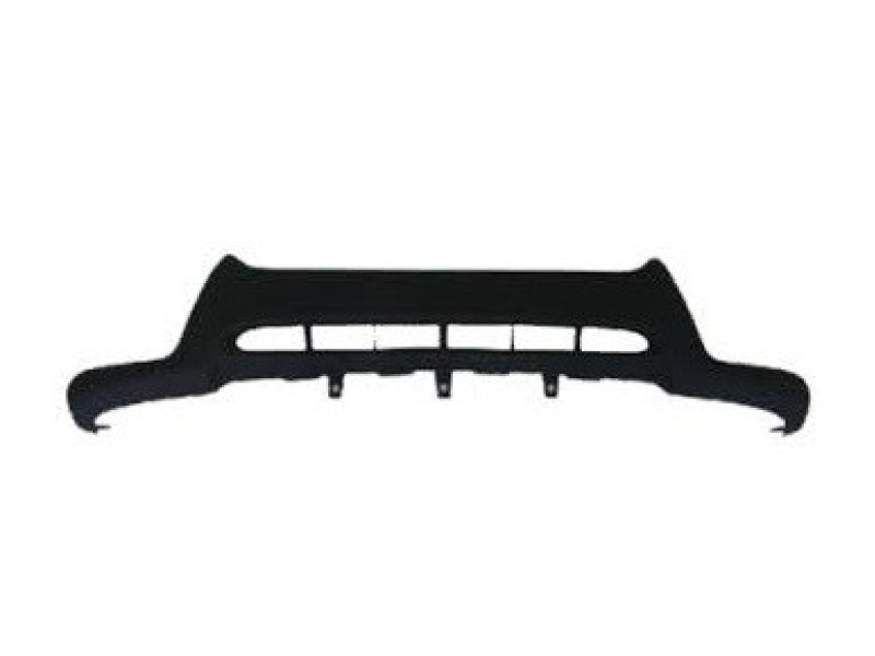 Накладка бампера передня Hyundai Santa Fe 2009-2012 чорна FPS 865250W700