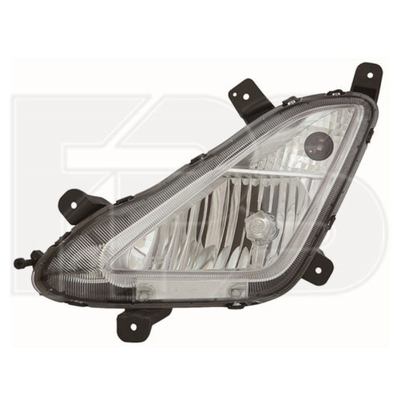 Протитуманна фара Hyundai Elantra MD 14-16 EUR права, з ДХО (DEPO) 922023X230