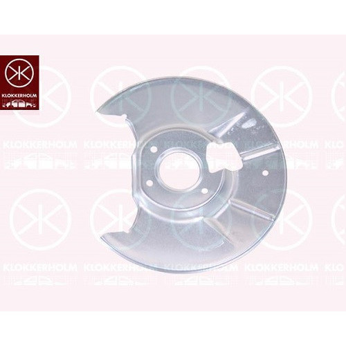Захист гальмівного диска заднього правий Mazda 6 GG/GY 2002-2008 Klokkerholm