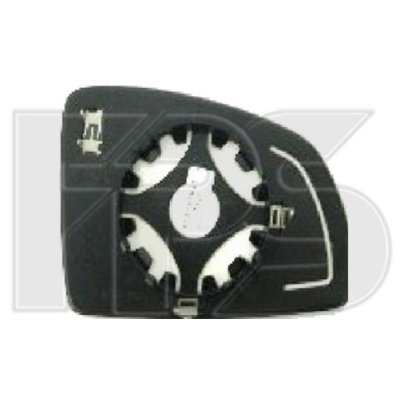 Вкладиш дзеркала правий Opel Meriva 2003-2010 FPS FP 5214 M12