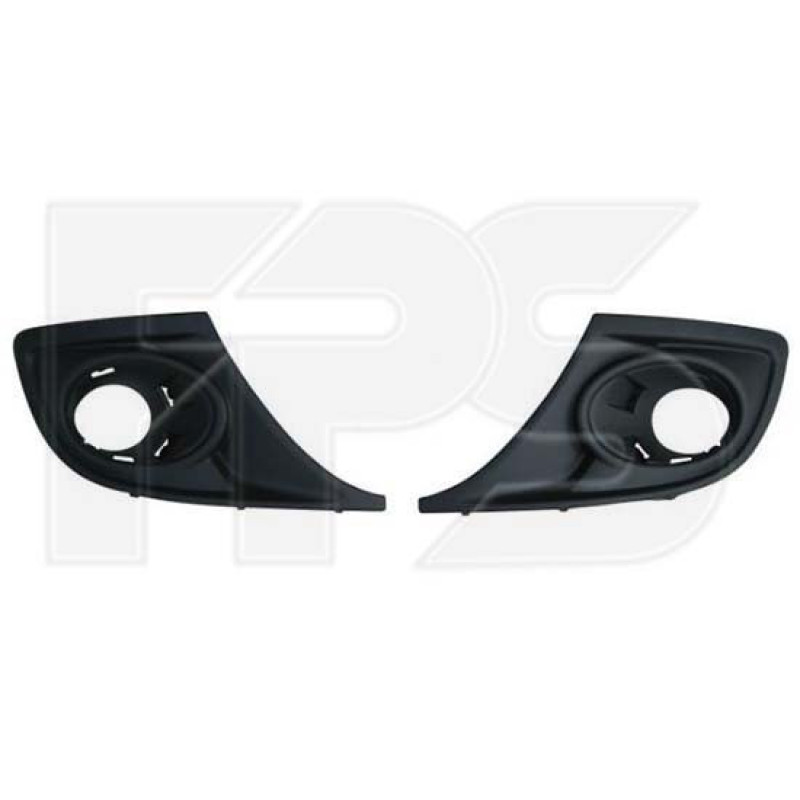 Решітка бампера Renault Megane 12-14 (з отв.) ліва права (FPS) 620727820R