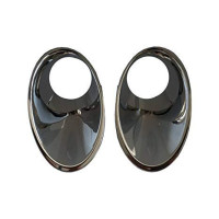 Окуляр решітки в бампері Renault Megane 12-14 лівий правий, хром (FPS) 261521021R