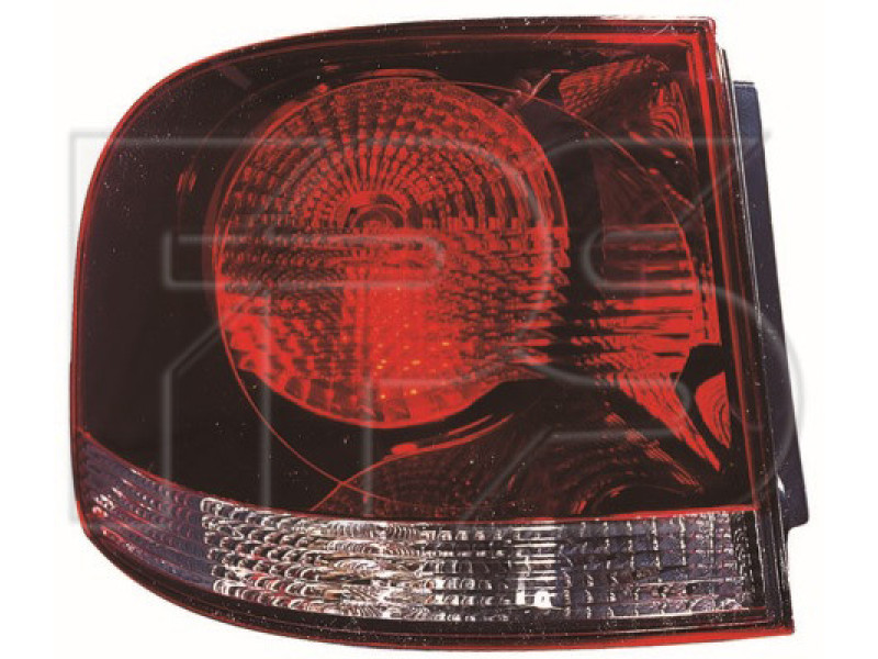 Ліхтар задній VW Touareg 07-09 зовнішній лівий (DEPO) 7L6945095R