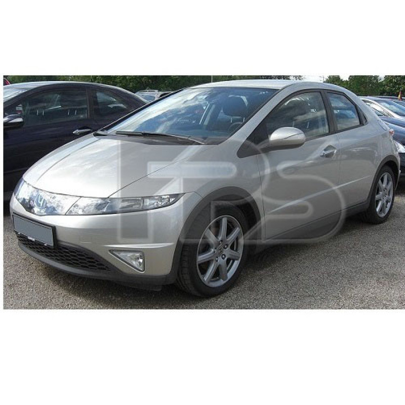 Бічне скло передніх дверей Honda Civic 5D 06-11 ліве (Sekurit)