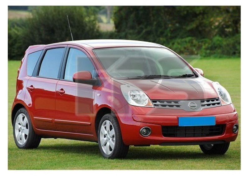 Скло дверне переднє ліве Nissan Note 06-13 (Armourplate)