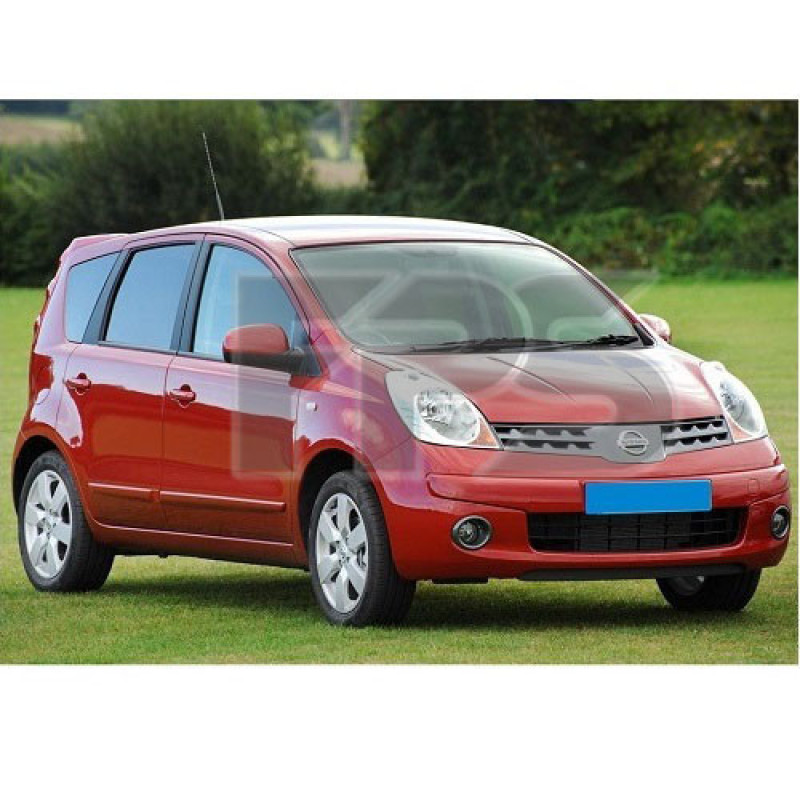 Скло дверне переднє ліве Nissan Note 06-13 (Armourplate)