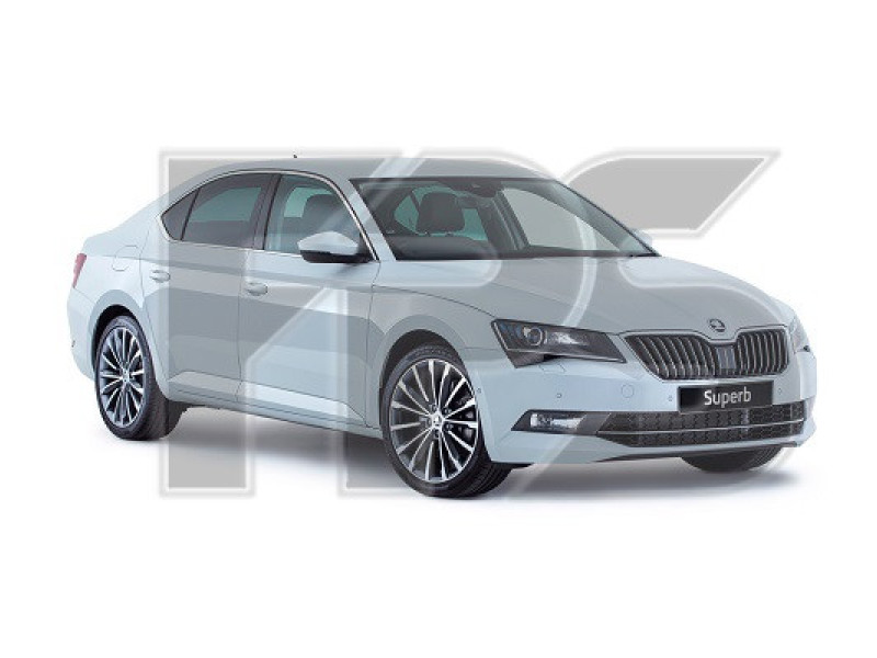 Скло дверне переднє ліве Skoda Superb 3V 2015-2024 SEKURIT
